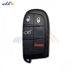 3+1Buttons M3N-40821302 68250341AB 4A CHIP 433MHz Smart Key for 2017-2021 Jeep Compass C-CUV
