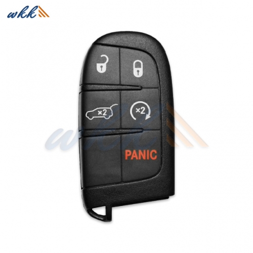 4+1Buttons M3N-40821302 68250343AB 433MHz Smart Key for 2017-2020 Jeep Compass C-CUV