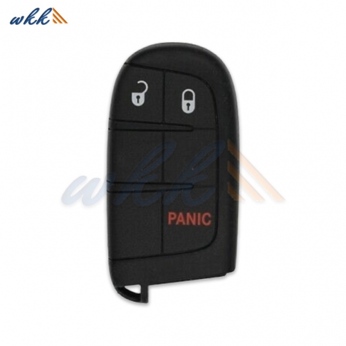 2+1Buttons M3N-40821302 6MP33DX9AA/ 735657526 4A CHIP 434MHz Smart Key for 2015-2020 Jeep Renegade