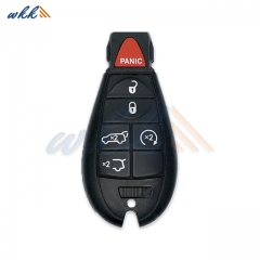 5+1Buttons IYZ-C01C 68051666AI / AF 433MHz Fobik Smart Key for Jeep Grand Cherokee