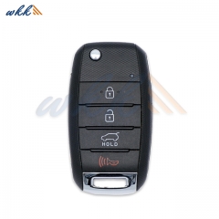 3+1Buttons 95430-B2100 OSLOKA-875T (PS) 433MHz Flip Key for 2014-2019 Kia Soul