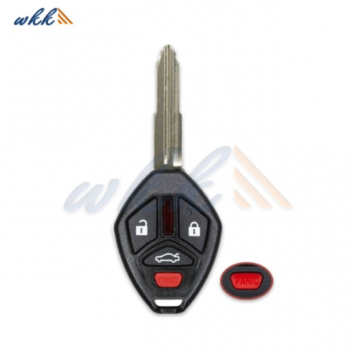 3+1Buttons OUCG8D-620M-A MN141545 ID46CHIP 315MHz Head Key for 2007-2012 Mitsubishi Eclipse / Galant