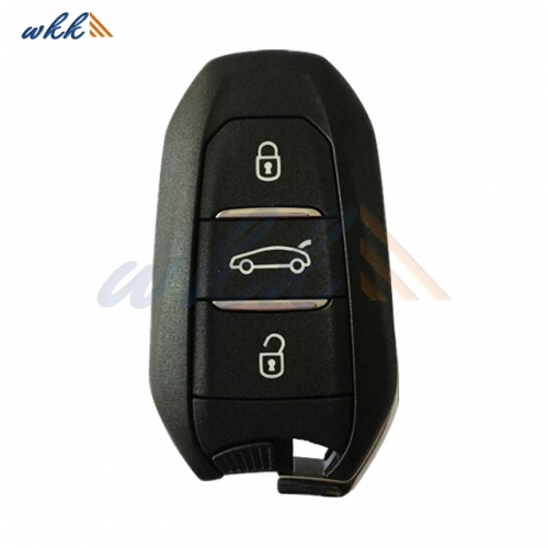3 Buttons 98281208ZD 433MHz Smart Key for 2019+ Peugeot 3008