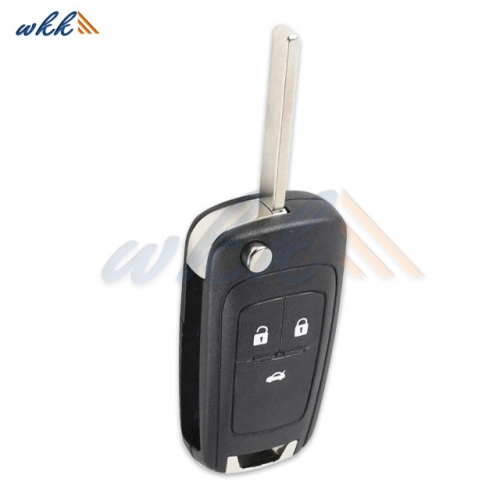 3Buttons 5WK50079 46Chip 433MHz ASK Flip Key for Opel