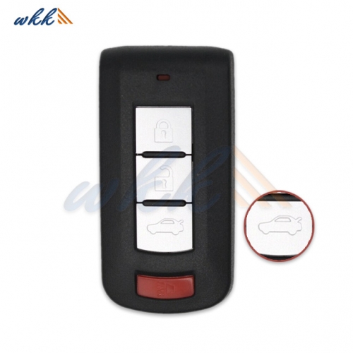 3+1Buttons OUC003M 8637B424 315MHz Smart Key for 2016-2020 Mitsubishi Mirage G4