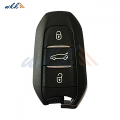 3Buttons YL00540180 46Chip 433MHz Smart Key for Peugeot