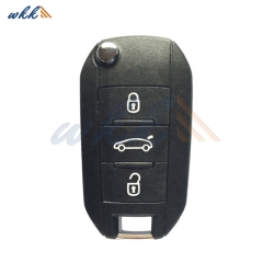 3Buttons 1609365280 / 1609365180 ID46 434MHz Flip Key for Peugeot 508