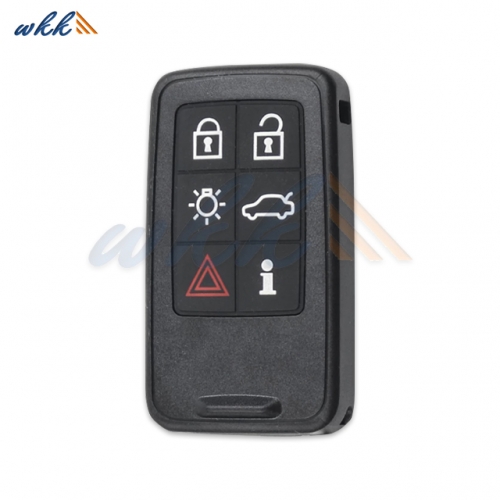 5+1Buttons 5WK49225 HU101 46CHIP 868MHz Smart Key for Volvo S60 S80