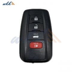 3+1Buttons HYQ14FBN 8990H-02030 315MHz Head Key for 2019-2021 Toyota Corolla