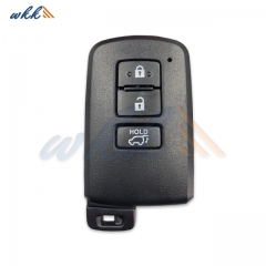 3Buttons 89904-48F21 14FAB-01 312/314MHz Smart Key for Toyota