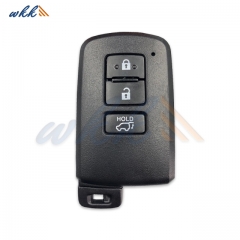 3Buttons 89904-42251 314MHz for 2012-2015 Toyota RAV4