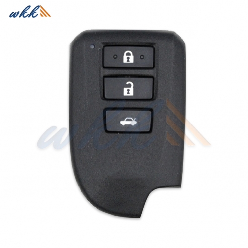 3Buttons BF2EK 89904-52491/ 52492/ 52432 Toyota-H CHIP 433MHz Smart Key for 2014-2016 Toyota Yaris / Vios