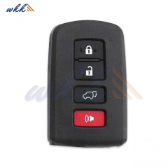 3+1Buttons BA4EQ 89904-33460/ 89904-12340 Toyota-H CHIP 433MHz Smart Key for Toyota Avalon / Corolla