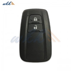 2 Buttons 89904-F4080 / 89904-F4010 BR2EX 8A CHIP 433MHz Smart Key for Toyota C-HR (TBC)