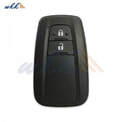 2Buttons 89904-60K90 314MHz FSK Smart Key for 2018-2020 Toyota Land Cruiser / Prado