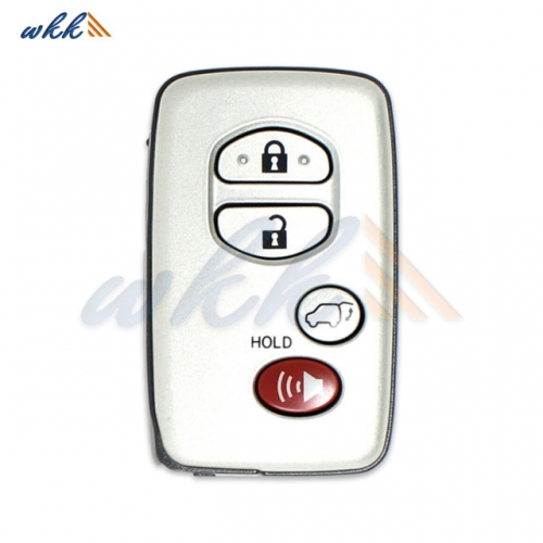3+1Buttons HYQ14ACX 89904-0T020 315MHz Smart Key for 2009-2016 Toyota Venza