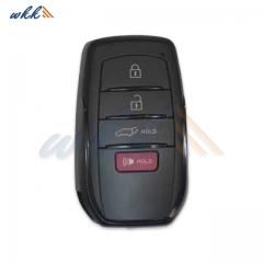 3+1Buttons HYQ14FBW 8990H-0A020 H-8A CHIP 315MHz Smart Key for 2022 Toyota Corolla Cross