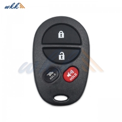 3+1Buttons GQ43VT20T 315MHz Remote Key for Toyota Highlander Sequoia Sienna