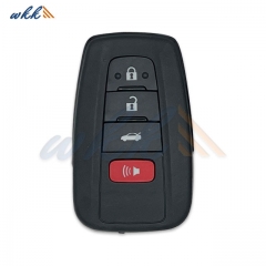 3+1Buttons 8990H-02070 (blue logo) 0100 434MHz Smart Key for 2020 Toyota Corolla