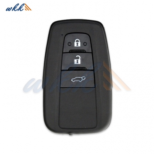 3button 8990H-42200 B2T2K2R 8A CHIP 433MHz Smart Key for 2019-2020 Toyota RAV4 Hybird