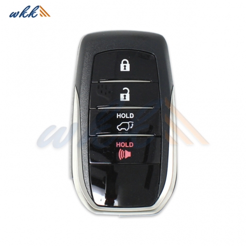 3+1Buttons HYQ14FBA  89904-60M80 315MHz Smart Key for 2018-2019 Toyota Land Cruiser