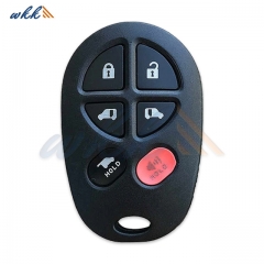 5+1Buttons GQ43VT20T 89742-AE050 315MHz Remote Key for Toyota Sienna