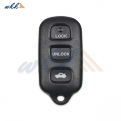 3+1Buttons HYQ12BBX 314MHz Remote Key for Toyota Sequoia / 4Runner