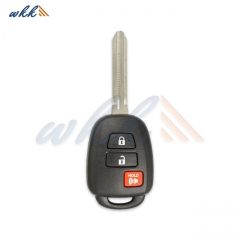 2+1Buttons B51TE / B71TH / B52TH 89070-52D70 H CHIP / G CHIP 314MHz Head Key for Toyota