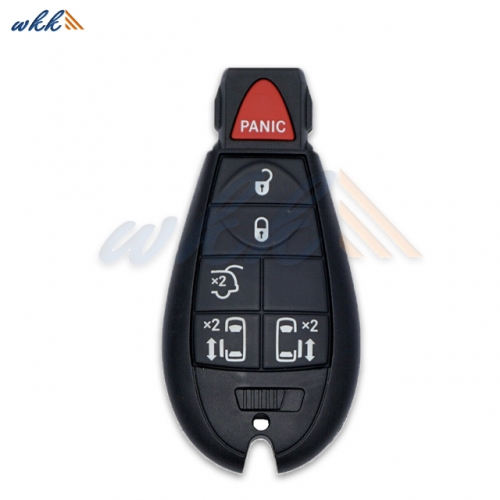 5+1Buttons IYZ-C01C 56046705AE/ 56046704AE/ 05026098AD/ 68079804AA 433MHz Fobik for 2011-2019 Dodge Caravan