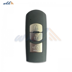 3Buttons WAZSKE13D02 49CHIP 315MHz Smart Key for 2017-2019 Fiat 124Spider Abarth