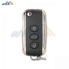 3Buttons KR55WK45032 46CHIP 433MHz Flip Remote Key for Bentley Continental GT / Flying Spur
