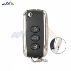 3+1Buttons KR55WK45032 46CHIP 315MHz Flip Remote Key for Bentley Continental GT / Flying Spur