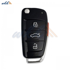 3button 8X0 837 220 G NBG009272T 315MHz Flip Remote Key for Audi