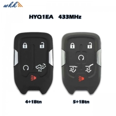 4+1Buttons HYQ1EA 434MHz Smart Key for Chevrolet