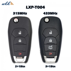 2+1/3+1Buttons 13514135 LXP-T004 433MHz Flip Key for Chevrolet Cruze