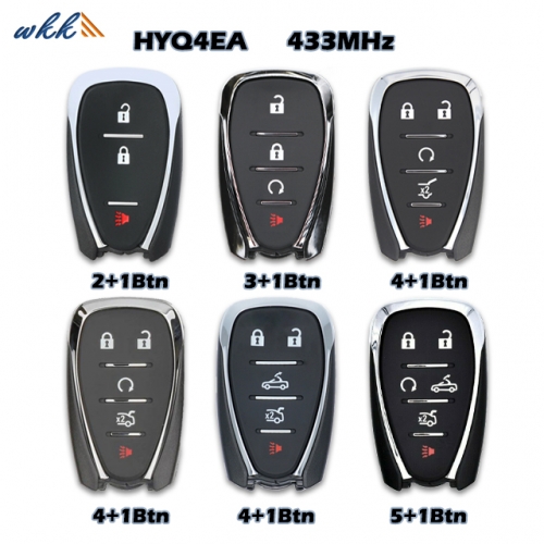 Smart Car Key Case Shell HYQ4EA for Chevrolet 2+1Btn / 3+1Btn / 4+1Btn / 5+1Btn