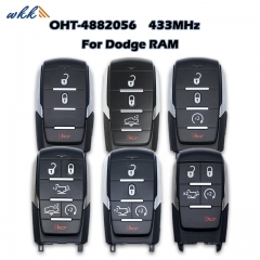 2+1/3+1/4+1/5+1Buttons OHT-4882056 68442905AB/ 68291687AD 433MHz Smart key for Dodge