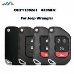 2+1/3+1Buttons OHT1130261 Smart Key Shell for Jeep Gladiator / Wrangler