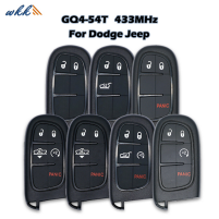 2/2+1/3/3+1/4+1btn GQ4-54T Smart Key Shell for 2014-2019 Jeep Cherokee