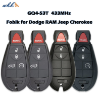 2/3/4btn GQ4-53T Smart Key Shell for 2014-2019 Jeep Cherokee
