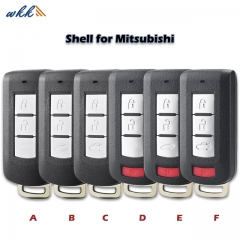2/2+1/3/3+1btn GHR-M004 47CHIP 433MHz Smart Key for 2014-2019 Mitsubishi Attrage / Mirage G4