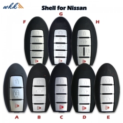 3+1/4+1btn S180144312 Smart Key Shell for 2016 Nissan Maxima