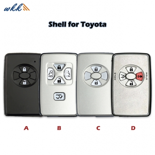 2/3+1/4btn 89904-07030 HYQ14AAF Smart Key Shell for 2005-2007 Toyota Avalon