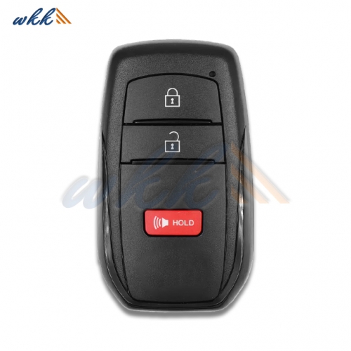 2+1 btn SMART CAR KEY HYQ14FBX 8990H-0C030  1551A-14FBX 315MHz for 2023-2024 Toyota Sequoia 2024 Toyota Tacoma