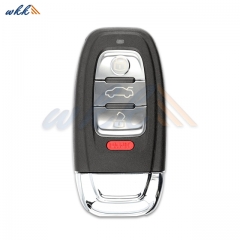 3+1button 8T0959754A IYZFBSB802 314MHz Non-Keyless Go Smart Key for Audi