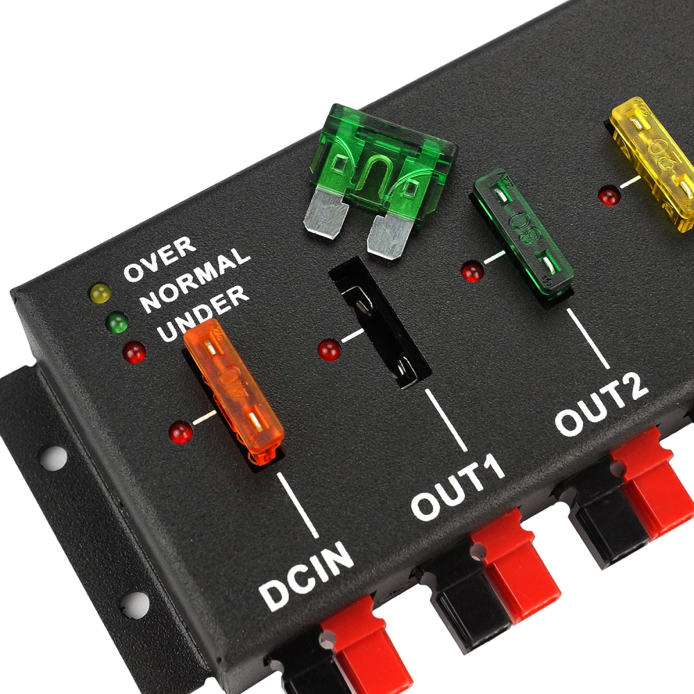 Chunzehui F-1008 Horizontal 9 Port 40A Anderson Powerpole Connector ...