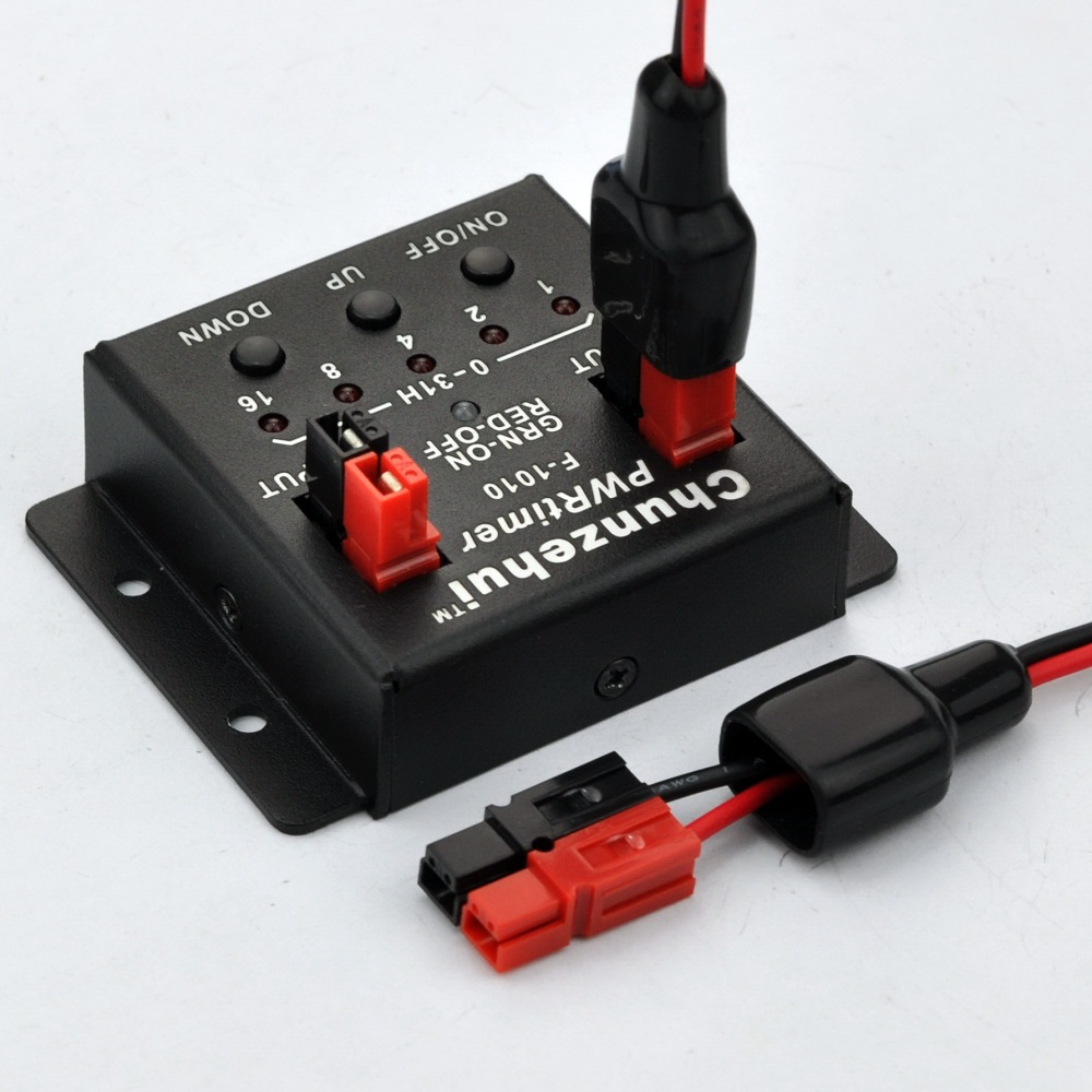 Chunzehui F-1010 Low Loss PWRtimer Power Switch ON OFF / Timer ON / Timer Off Module, Anderson Powerpole.