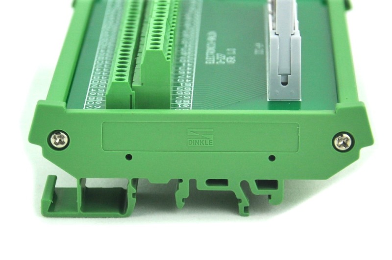 ELECTRONICS-SALON IDC-60 DIN Rail Mounted Interface Module, Breakout Board, Terminal Block.