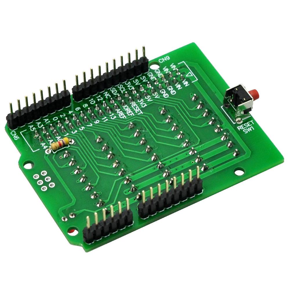 ELECTRONICS-SALON Arduino Screw Terminal Block Breakout Module, for Arduino UNO R3.