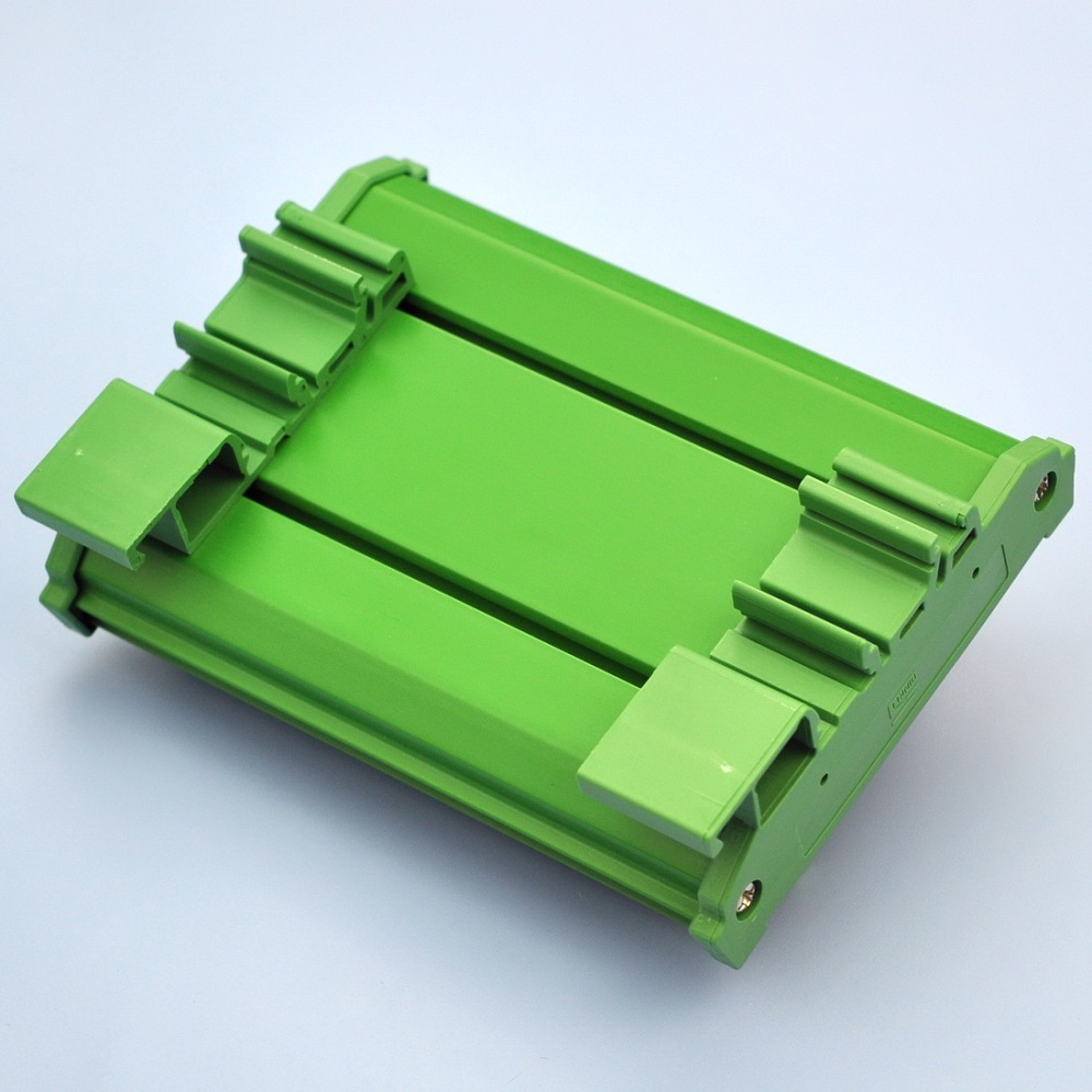 CZH-LABS DIN Rail Mount 50-Pin 0.085" Centronics Male Ribbon Connector Interface Module, Screw Terminal Block Breakout Board